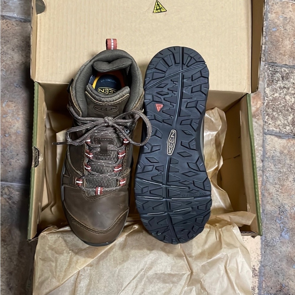Keen boots womens size 6.5 terradora brindle/redwood  new